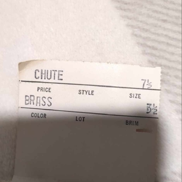 Men's Resistol 20 vintage hat 7 1/2 - Picture 4 of 4